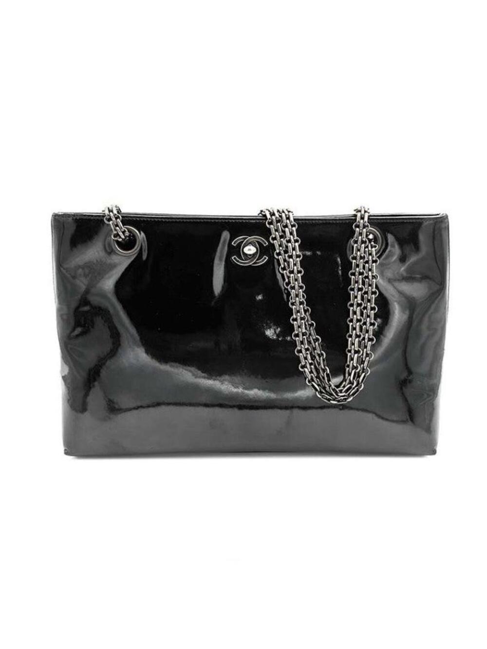 Fapis Chanel Patent Chain Shoulder Bag #352423F88B